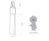 BTS Character Strap Keychain