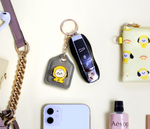 BT21 BABY Official Leather Metal Keychain