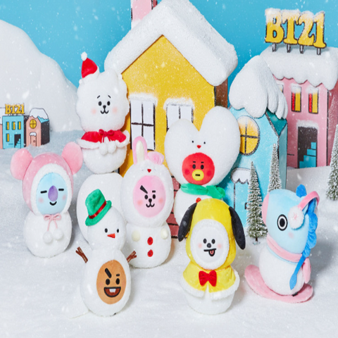 BT21 Official 2020 Winter Edition Plush Doll CHRISTMAS