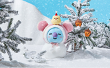 BT21 Official 2020 Winter Edition Plush Doll CHRISTMAS