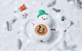 BT21 Official 2020 Winter Edition Plush Doll CHRISTMAS