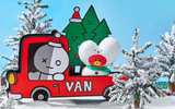 BT21 Official 2020 Winter Edition Plush Doll CHRISTMAS