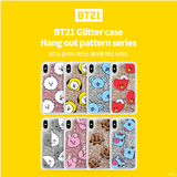 bt21 official glitter case