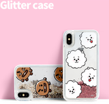 bt21 official glitter case