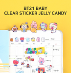 BT21 BABY OFFICIAL JELLY CANDY STICKER