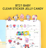 BT21 BABY OFFICIAL JELLY CANDY STICKER