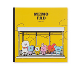 BT21 OFFICIAL memo pad set