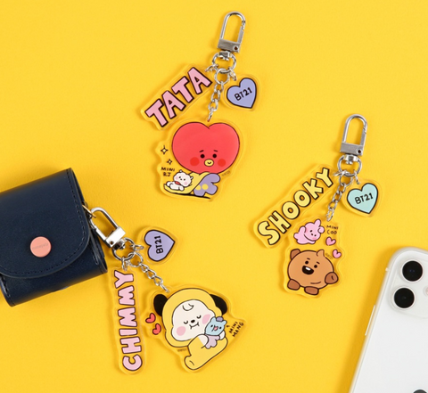 BTS BT21 Official Little Buddy Keychain