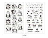 BTS bt21 tatoo sticker