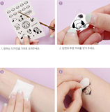 BTS bt21 tatoo sticker