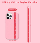 BTS MUSIC THEME PHONE STRAP