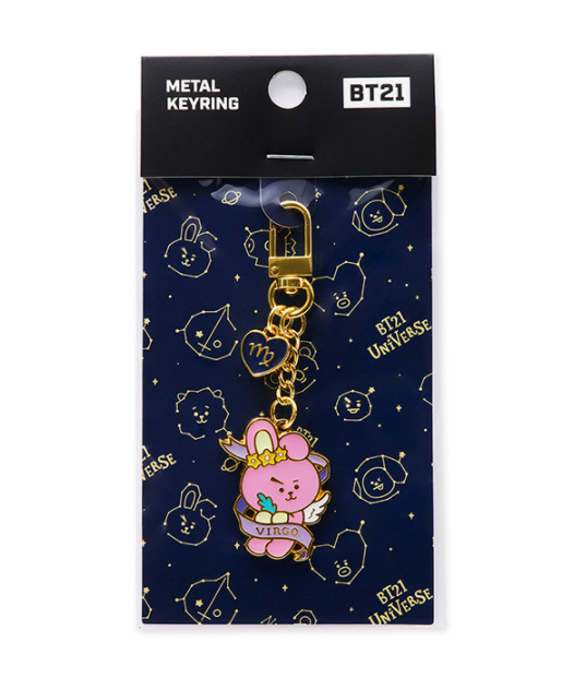 Kpop - BTS BT21 Metal Keyring - Tata – Hilltop Gifts