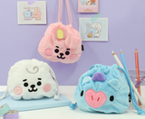 BT21 OFFICIAL Face String Pouch