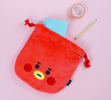 BT21 OFFICIAL Face String Pouch