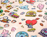 bt21 epoxy sticker