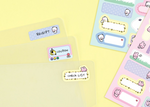 bt21 Label Sticker MININI Ver