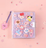 bt21 hologram sticker cherry blossom ver