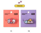 BT21 Acrilic Clip Magnet Minini Ver