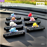 BT21 Vehicle Number Plate