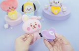 bt21 plush reel key holder