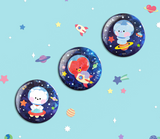 bt21 space can badge