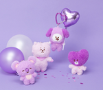 BT21 Purple Edition Bag Charm Doll