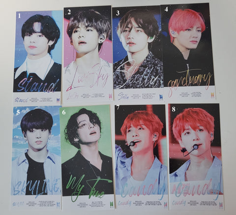 bts photocard/ photo ticket