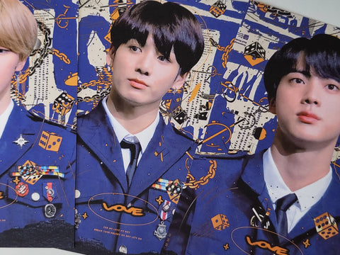 bts Uniform Postcard Set