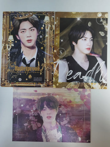 jin postcard set