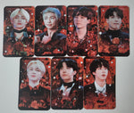 BTS RED&BLACK PHOTOCARD SET