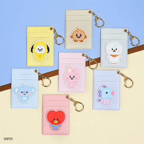 BT21 BABY LEATHER CARD HOLDER