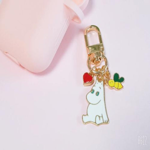 MOOMIN AIRPODS CASE KEYCHAIN| moomin keychain| airpods case cute