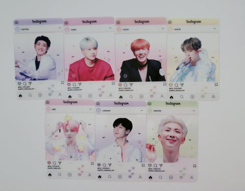 instagram transparent photocard