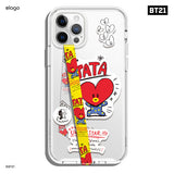 BT21 OFFICIAL PHONE STRAP + STICKER SET